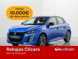 Azul Usado 2024 Peugeot 208 Active Utilitario | 14.990 € (Precio justo)
