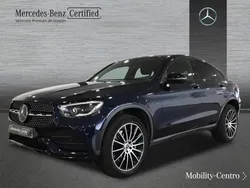 Cavansitblau metallic paint Usado 2021 Mercedes GLC300 AMG line SUV | 44.900 € (Caro)