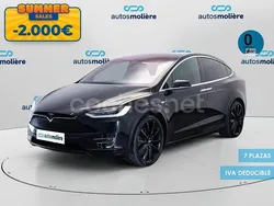 Negro Usado 2018 Tesla Model X SUV | 43.890 € (Precio justo)