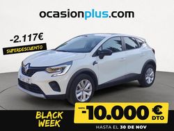 Blanco Usado 2022 Renault Captur Intens SUV | 17.790 € (Precio justo)