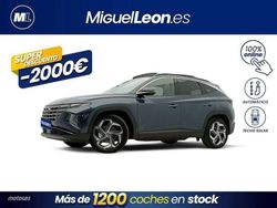 Azul Usado 2021 Hyundai Tucson Style SUV | 26.985 € (Precio justo)