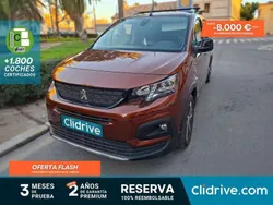 Naranja Usado 2019 Peugeot Rifter GT-line Monovolumen | 15.990 € (Buen precio)