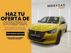 Amarillo Nuevo 2024 Peugeot e-208 Allure Utilitario | 22.995 € (Precio justo)