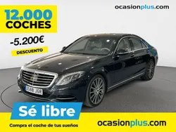 Azul Usado 2015 Mercedes S500 Berlina | 45.700 € (Super precio)