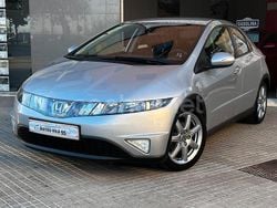 Gris / plata Usado 2007 Honda Civic Sport Berlina | 9990 € (Precio justo)