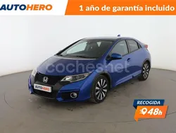 Azul Usado 2015 Honda Civic Elegance Berlina | 12.999 € (Precio justo)