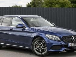 Azul Usado 2015 Mercedes C350e Avantgarde Familiar | 18.500 € (Caro)