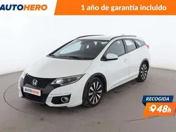 Blanco Usado 2015 Honda Civic Elegance Familiar | 13.999 € (Precio justo)