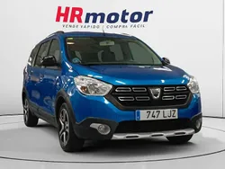 Azul Usado 2020 Dacia Lodgy Comfort Monovolumen | 14.790 € (Un poco caro)