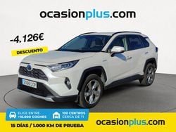 Blanco Usado 2019 Toyota RAV4 Hybrid Luxury SUV | 27.350 € (Precio justo)