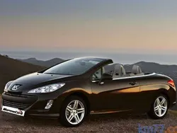 Negro Usado 2009 Peugeot 308 CC Descapotable | 9000 € (Precio justo)