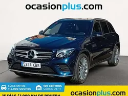 Azul Usado 2017 Mercedes GLC250 SUV | 33.690 € (Precio justo)
