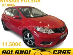 Rojo Usado 2017 Nissan Pulsar Acenta Berlina | 11.500 € (Un poco caro)