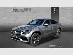 Blanco (símil de cuero artico negro (amg line)) Usado 2023 Mercedes GLC300 Coupe | 53.990 €