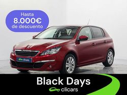 Rojo Usado 2017 Peugeot 308 Style Berlina | 8390 € (Precio justo)