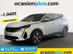 Blanco Usado 2021 Peugeot 5008 Allure Monovolumen | 19.410 € (Precio justo)