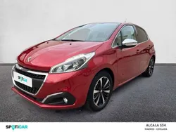 Rojo Usado 2018 Peugeot 208 S Utilitario | 10.900 € (Un poco caro)