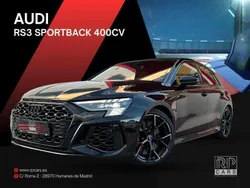 Negro Usado 2022 Audi RS3 Sportback Premium Utilitario | 60.990 € (Buen precio)