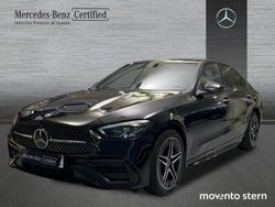 Negro obsidiana pintura metalizada Usado 2024 Mercedes C300e AMG line Berlina | 58.300 € (Un poco caro)