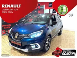 Azul Usado 2019 Renault Captur Zen SUV | 13.980 € (Un poco caro)