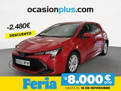 Rojo Usado 2024 Toyota Corolla Active Berlina | 23.550 € (Precio justo)