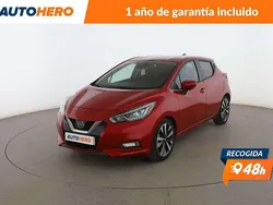 Rojo Usado 2019 Nissan Micra Tekna Utilitario | 14.499 € (Un poco caro)