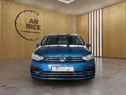 Azul Usado 2019 VW Touran Sportline Monovolumen | 23.999 € (Precio justo)