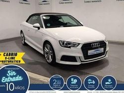 Blanco Usado 2021 Audi A3 Cabriolet S-Line Descapotable | 23.990 € (Super precio)