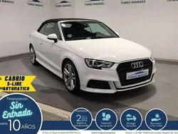 Blanco Usado 2021 Audi A3 Cabriolet S-Line Descapotable | 23.990 € (Precio justo)