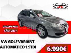 Gris / plata Usado 2007 VW Golf V Advance Familiar | 6990 €