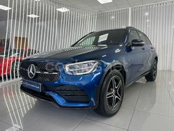 Azul Usado 2022 Mercedes GLC220 SUV | 44.990 € (Precio justo)