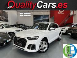 Blanco Usado 2021 Audi Q5 S-Line SUV | 36.900 € (Precio justo)