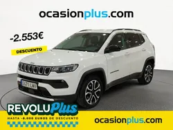 Blanco Usado 2022 Jeep Compass Limited SUV | 20.390 € (Precio justo)