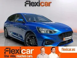 Azul Usado 2018 Ford Focus ST-Line Berlina | 17.990 € (Un poco caro)