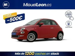 Rojo Usado 2021 Fiat 500 Dolcevita Berlina | 8985 € (Precio justo)