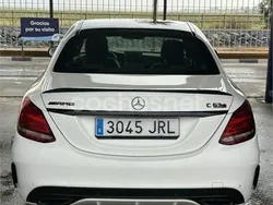 Blanco Usado 2016 Mercedes C220 AMG line Berlina | 22.000 € (Precio justo)