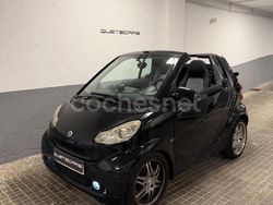 Negro Usado 2008 Smart ForTwo Cabrio Passion Descapotable | 5900 € (Super precio)