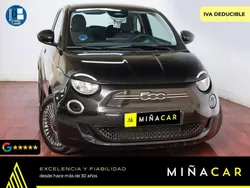 Negro Usado 2022 Fiat 500e Icon Descapotable | 14.390 € (Super precio)