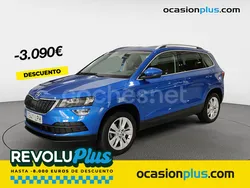Azul Usado 2021 Skoda Karoq Ambition SUV | 20.250 € (Precio justo)