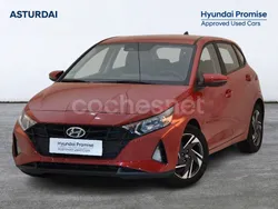 Rojo Usado 2021 Hyundai i20 Berlina | 14.490 € (Precio justo)