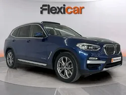 Azul Usado 2018 BMW X3 SUV | 26.390 € (Precio justo)