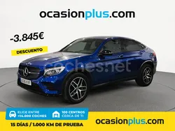 Azul Usado 2019 Mercedes GLC220 Coupe | 42.300 € (Caro)