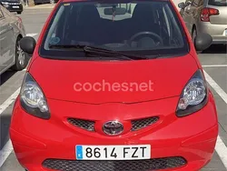 Rojo Usado 2008 Toyota Aygo Utilitario | 4200 € (Precio justo)