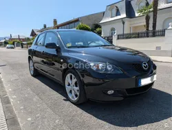 Negro Usado 2007 Mazda 3 Sportive Berlina | 6750 € (Un poco caro)