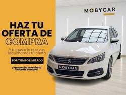Blanco Usado 2019 Peugeot 308 Allure Familiar | 8490 € (Precio justo)