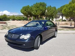Negro azulado Usado 2004 Mercedes CLK200 Elegance Coupe | 6990 € (Precio justo)