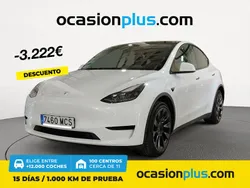 Blanco Usado 2022 Tesla Model Y SUV | 35.450 € (Precio justo)
