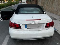 Blanco Usado 2013 Mercedes E220 Avantgarde Descapotable | 21.500 € (Un poco caro)