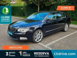 Negro Usado 2011 Skoda Superb Exclusive Berlina | 9390 €