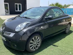 Negro Usado 2008 Nissan Micra C+C Tekna Descapotable | 3850 €